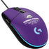 Texas Christian University Horned Frogs Fort Worth G203 Prodigy RGB Wired Gaming Mouse Skin